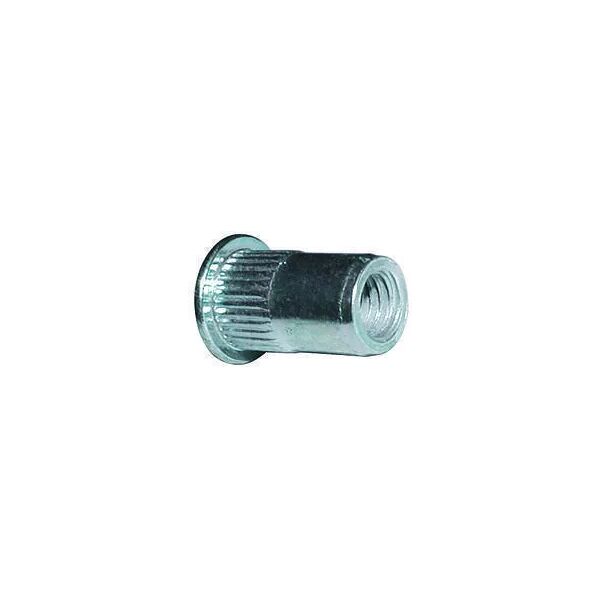 rivit inserti  filettati fusto cilindrico 9mm 0,5-3,0mm m6 250pezzi acciaio testa tonda