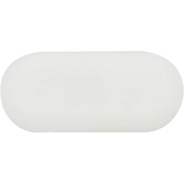 tecnomat copriforo ovale bianco 12x37 mm 10 pezzi