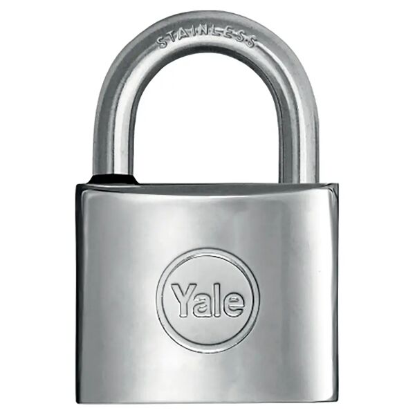 yale lucchetto  40 mm arco standard 22 mm acciaio inox