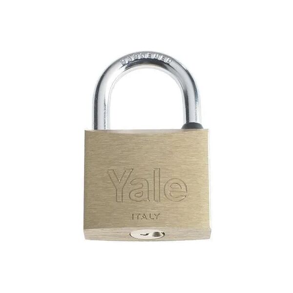 yale lucchetto  20 mm arco standard 14,50 mm in acciaio corpo ottone