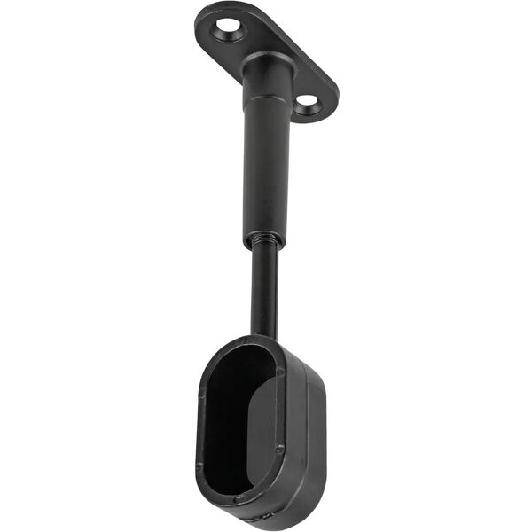 tecnomat supporto zama laterale nero regolabile per tubo ovale 30x15 mm