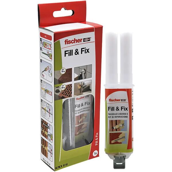 fischer kit fill & fix  25 ml ripara fissaggi