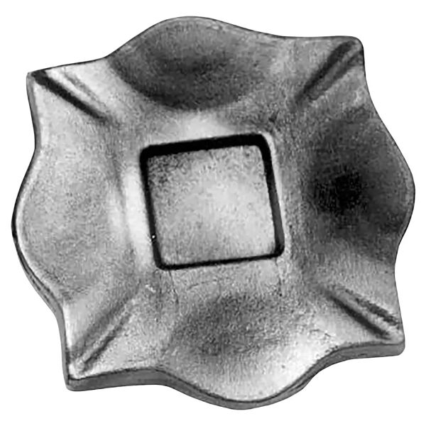 pro_metal_design piastra in ferro 100x100 mm spessore 10 mm da saldare