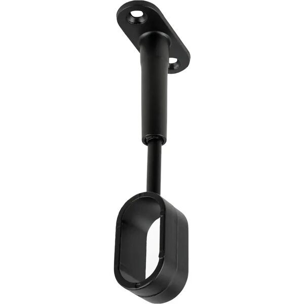 tecnomat supporto zama centrale nero regolabile per tubo ovale 30x15 mm