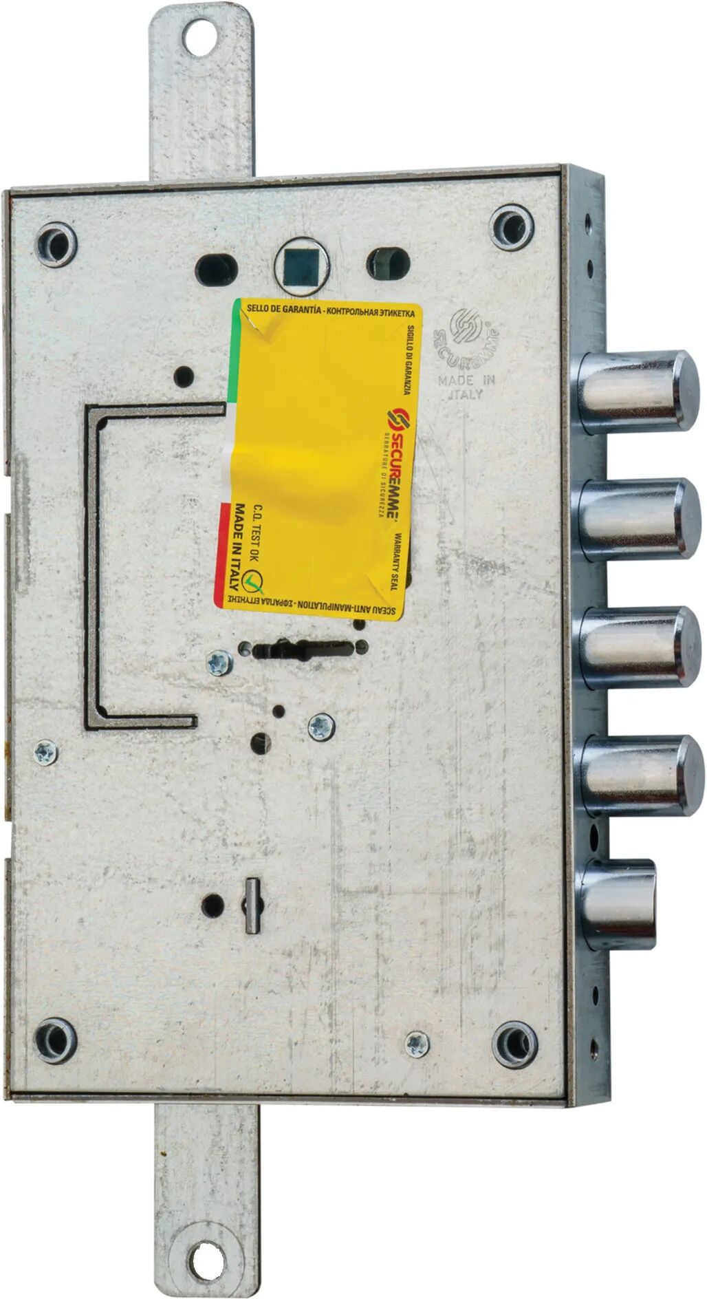 securemme serratura  ad infilare sp 13 mm doppia mappa 28mm e63mm triplice per porte blindate