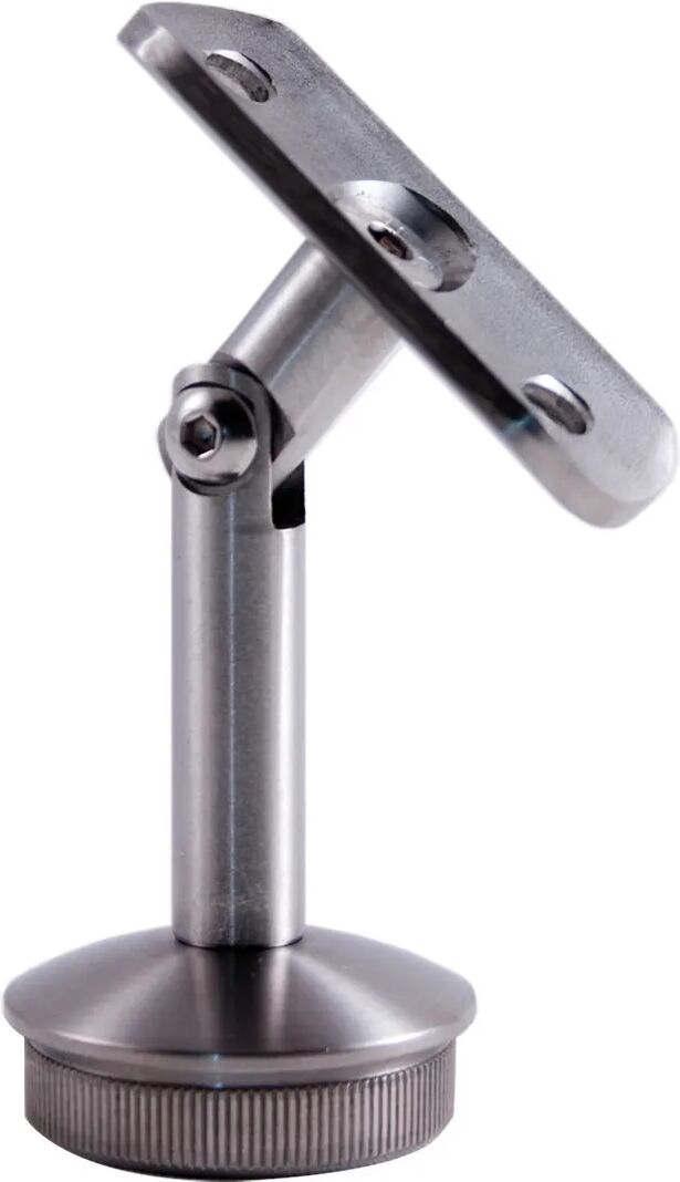 pro_metal_design supporto snodato h 75 mm inox aisi 316 per corrimano Ø 42,4 mm per ringhiere