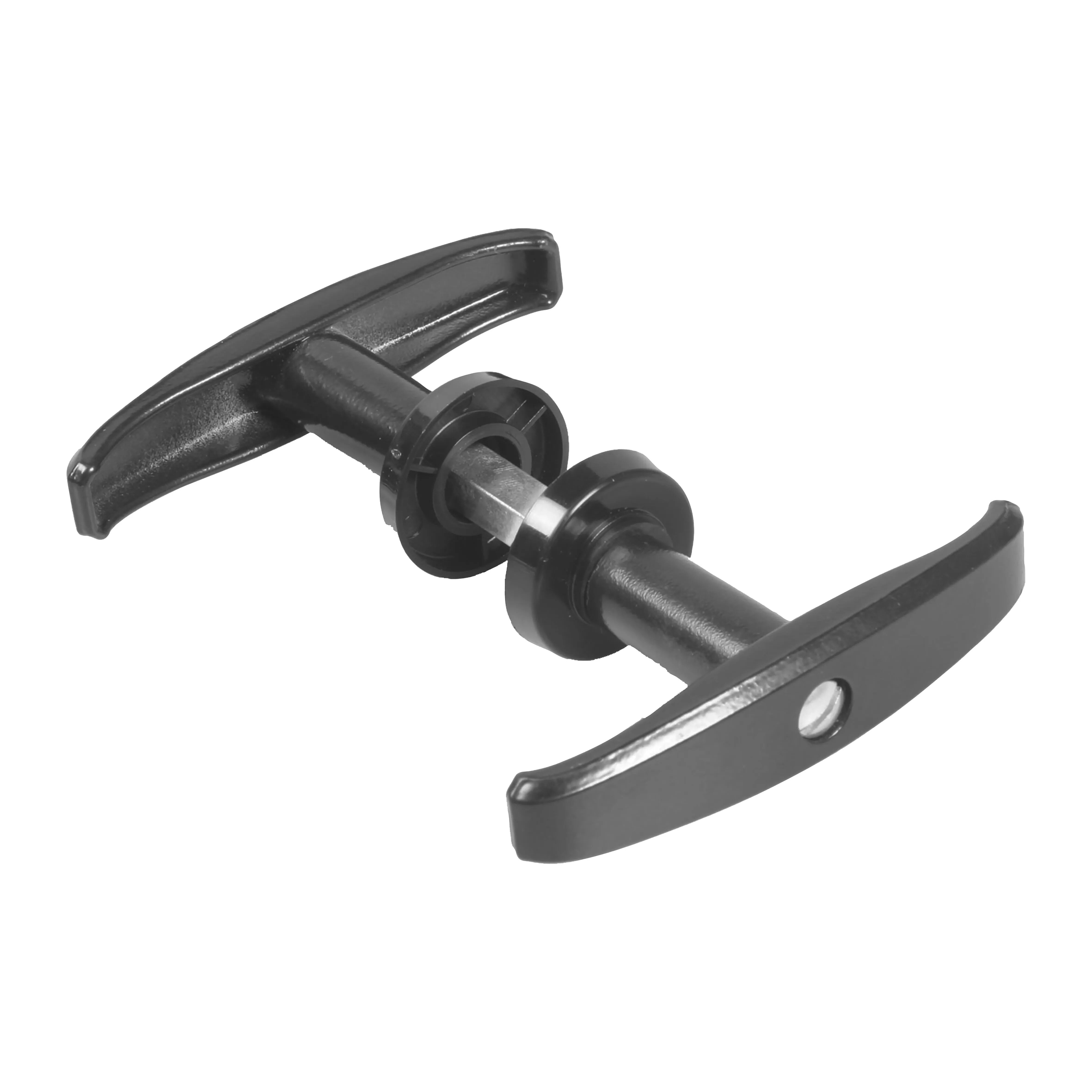 tecnomat maniglia porte basculanti in nylon nera 25x80 mm