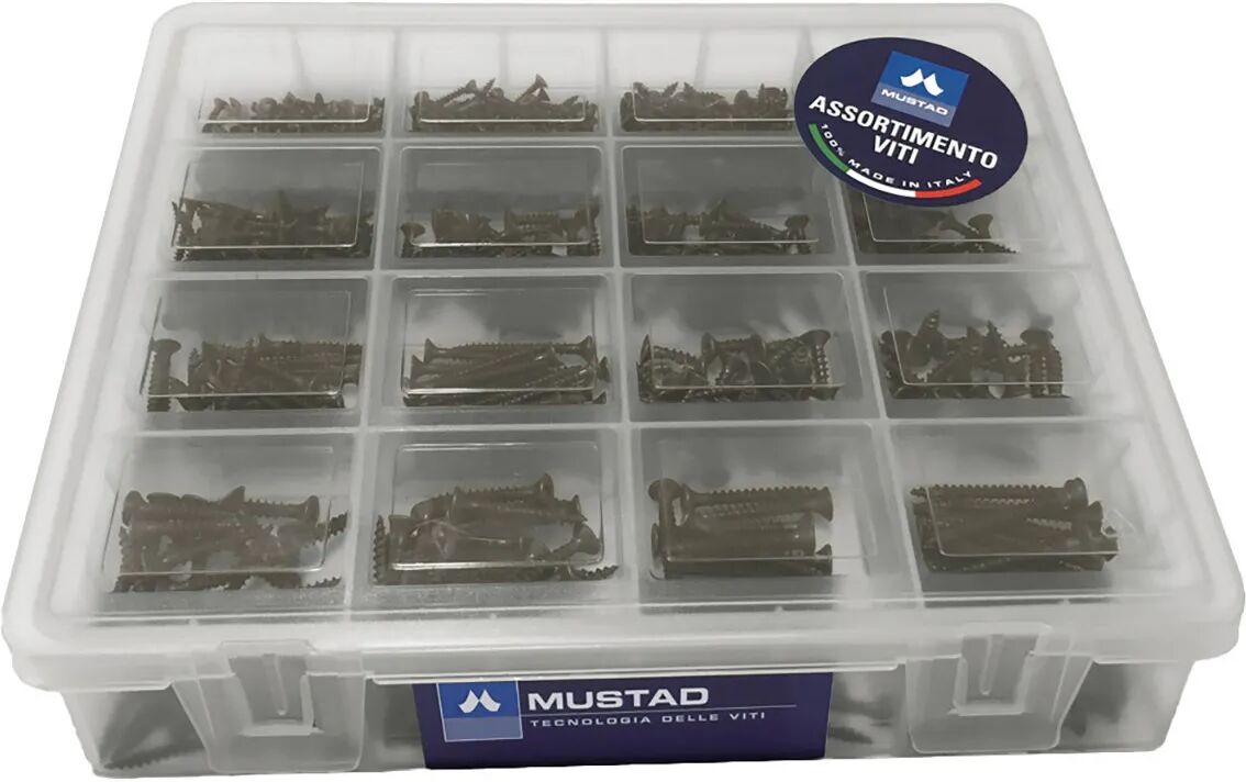 mustad viti truciolari panelvit pozidriv tps misure assortite 670 pezzi