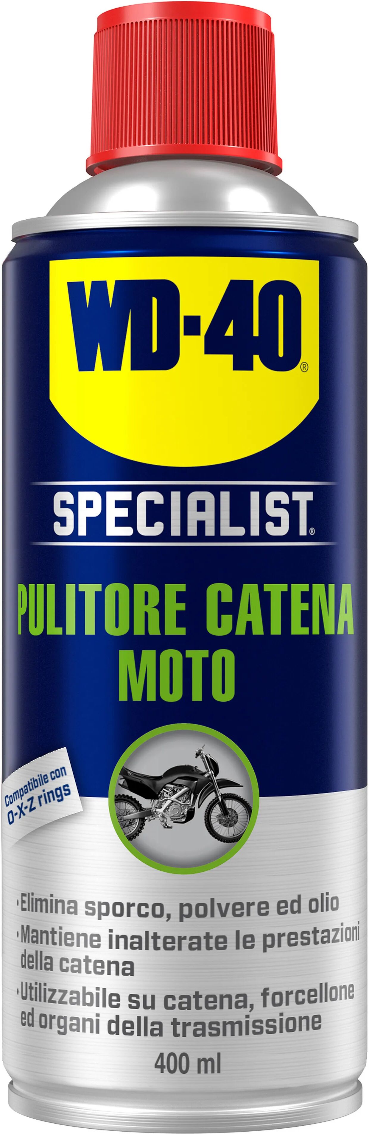 western digital pulitore catena spray 400 ml  per moto specialist moto