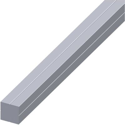 Alfer Aluminium QUADRO PIENO ALLUMINIO NATURALE 11,5x11,5 mm 1 m Alfer Aluminium QUADRO PIENO ALLUMINIO NATURALE 11,5x11,5 mm 1 m
