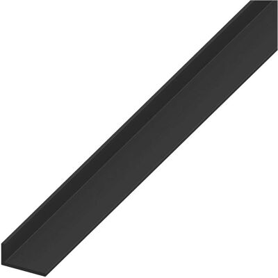 Alfer Aluminium ANGOLARE PVC 40x10x2 mm 1 m NERO Alfer Aluminium ANGOLARE PVC 40x10x2 mm 1 m NERO