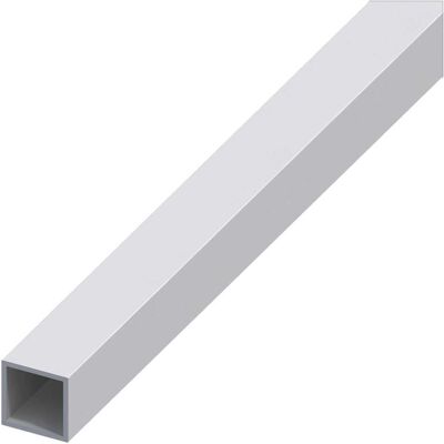 Alfer Aluminium TUBO QUADRO ALLUMINIO ANODIZZATO 10x10x1 mm 1 m ARGENTO Alfer Aluminium TUBO QUADRO ALLUMINIO ANODIZZATO 10x10x1 mm 1 m ARGENTO