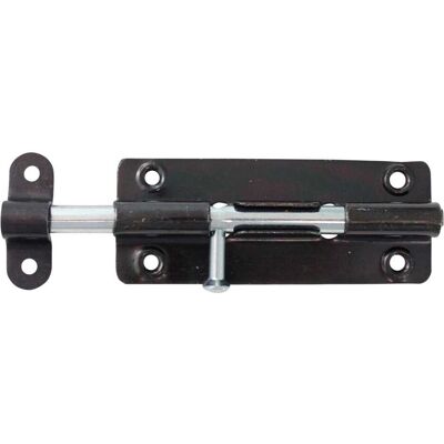 Tecnomat CATENACCIO A CANNONE 120 mm ACCIAIO ZINCATO NERO Tecnomat CATENACCIO A CANNONE 120 mm ACCIAIO ZINCATO NERO