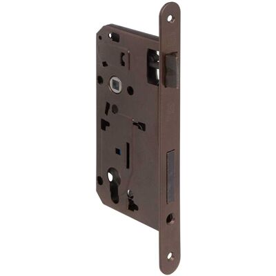 Bonaiti SERRATURA C22T INFILARE BRONZATA E45 mm INT 85 mm FORO YALE BORDO TONDO FRONTALE 22 mm Bonaiti SERRATURA C22T INFILARE BRONZATA E45 mm INT 85 mm FORO YALE BORDO TONDO FRONTALE 22 mm