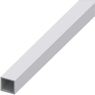 Alfer Aluminium TUBO QUADRO ALLUMINIO ANODIZZATO 25x25x1,5 mm 1 m ARGENTO Alfer Aluminium TUBO QUADRO ALLUMINIO ANODIZZATO 25x25x1,5 mm 1 m ARGENTO
