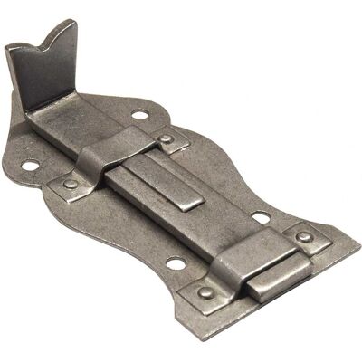 Tecnomat Catenaccio 80x38 mm Acciaio Finitura Grezza - Serratura Tecnomat Catenaccio 80x38 mm Acciaio Finitura Grezza - Serratura