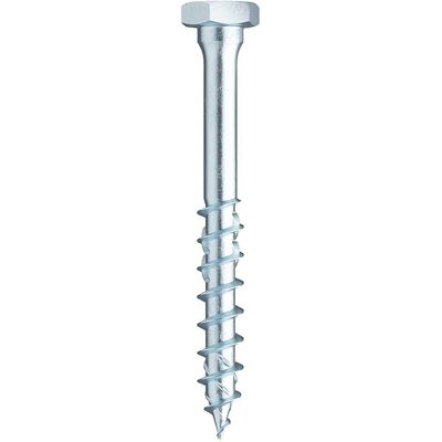 Wurth - Viti Legno Assy 4 Combi Esagonale 8x80/50 - Zincato Bianco - Viti Wurth - Viti Legno Assy 4 Combi Esagonale 8x80/50 - Zincato Bianco - Viti