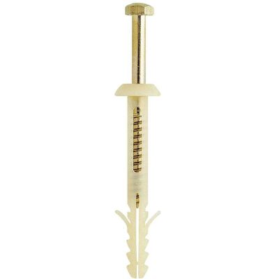 Kit di Fissaggio WC Friulsider - Vite in Ottone Nichelato, Tassello in Nylon, 4 pezzi Kit di Fissaggio WC Friulsider - Vite in Ottone Nichelato, Tassello in Nylon, 4 pezzi