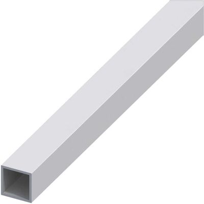 Tubo Quadrato in Alluminio - 15x15x1 mm 2 M - Tubo Quadrato in Alluminio Tubo Quadrato in Alluminio - 15x15x1 mm 2 M - Tubo Quadrato in Alluminio