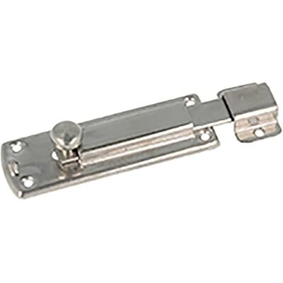 Tecnomat CATENACCIO 100x27 mm SPESSORE 1 mm ACCIAIO INOX AISI 304 PORTALUCCHETTO Tecnomat CATENACCIO 100x27 mm SPESSORE 1 mm ACCIAIO INOX AISI 304 PORTALUCCHETTO