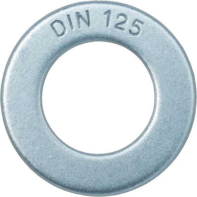 Vital RONDELLE PIANE 19x34 mm 200 PEZZI FERRO ZINCATO BIANCO Vital RONDELLE PIANE 19x34 mm 200 PEZZI FERRO ZINCATO BIANCO