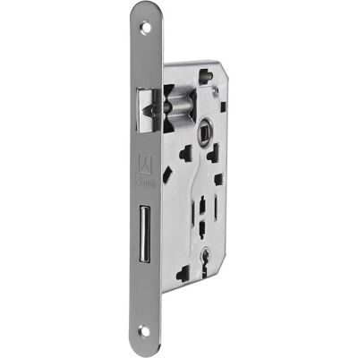 Bonaiti SERRATURA 42 INFILARE CROMATA E50 mm INTERASSE 70 mm BORDO TONDO FRONTE 20 mm Bonaiti SERRATURA 42 INFILARE CROMATA E50 mm INTERASSE 70 mm BORDO TONDO FRONTE 20 mm