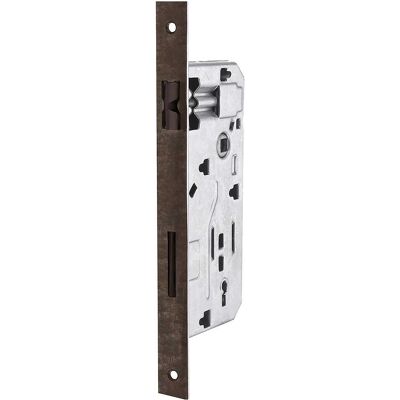 Bonaiti SERRATURA 40 INFILARE BRONZATA E50 mm INTERASSE 90 mm BORDO QUADRO FRONTE 22 mm Bonaiti SERRATURA 40 INFILARE BRONZATA E50 mm INTERASSE 90 mm BORDO QUADRO FRONTE 22 mm