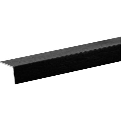 Arcansas ANGOLARE ALLUMINIO 15x15x1 mm 1 m NERO SPAZZOLATO Arcansas ANGOLARE ALLUMINIO 15x15x1 mm 1 m NERO SPAZZOLATO