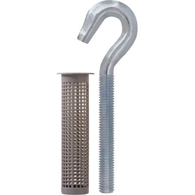 Friulsider TASSELLI A RETE NYLON M8x60 mm 2 PEZZI GANCIO ACCIAIO Friulsider TASSELLI A RETE NYLON M8x60 mm 2 PEZZI GANCIO ACCIAIO