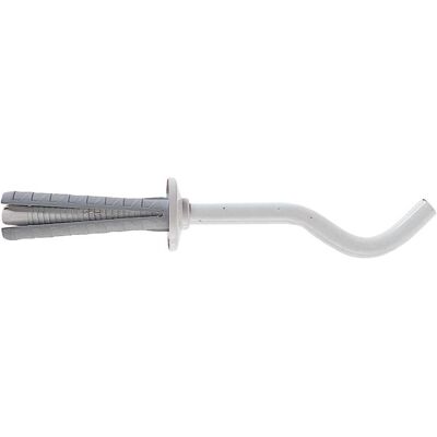 Fischer MENSOLE PER RADIATORI ALLUMINIO 70 mm BIANCO 2 PEZZI TASSELLO Ø 12x75 mm Fischer MENSOLE PER RADIATORI ALLUMINIO 70 mm BIANCO 2 PEZZI TASSELLO Ø 12x75 mm