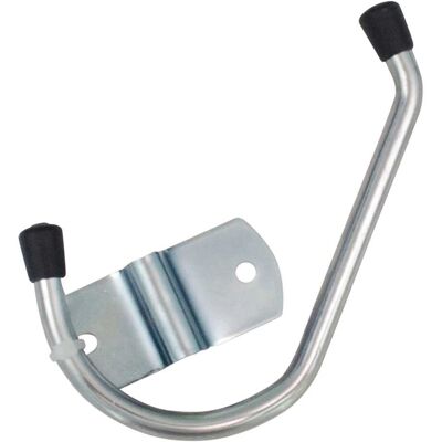 Gancio singolo a filo Bricoman Ø 8 mm 14x8 cm Acciaio zincato Gancio singolo a filo Bricoman Ø 8 mm 14x8 cm Acciaio zincato