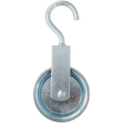 Tecnomat CARRUCOLA CON GANCIO RUOTA Ø 60 mm ACCIAIO ZINCATO PORTATA 30 kg Tecnomat CARRUCOLA CON GANCIO RUOTA Ø 60 mm ACCIAIO ZINCATO PORTATA 30 kg