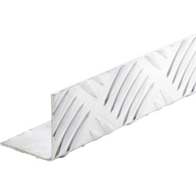 Arcansas ANGOLARE ALLUMINIO CHICCO DI RISO 40x40x1,5 mm 1 m Arcansas ANGOLARE ALLUMINIO CHICCO DI RISO 40x40x1,5 mm 1 m