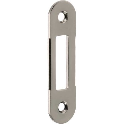 Bonaiti INCONTRO PICCOLO PER SERRATURA NICHELATO REVERSIBILE FRONTE 22 mm BORDO TONDO Bonaiti INCONTRO PICCOLO PER SERRATURA NICHELATO REVERSIBILE FRONTE 22 mm BORDO TONDO