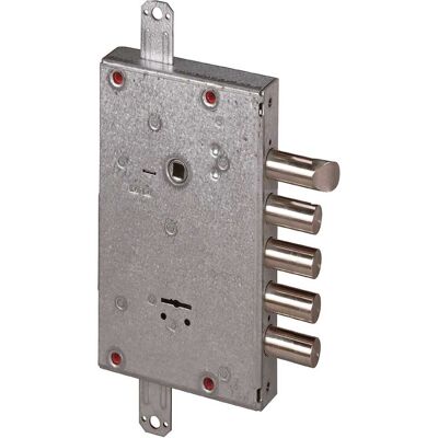Tecnomat SERRATURA CISA AD APPLICARE AMBIDESTRA DOPPIA MAPPA 38 mm E64 mm TRIPLICE PER PORTE BLINDATE Tecnomat SERRATURA CISA AD APPLICARE AMBIDESTRA DOPPIA MAPPA 38 mm E64 mm TRIPLICE PER PORTE BLINDATE