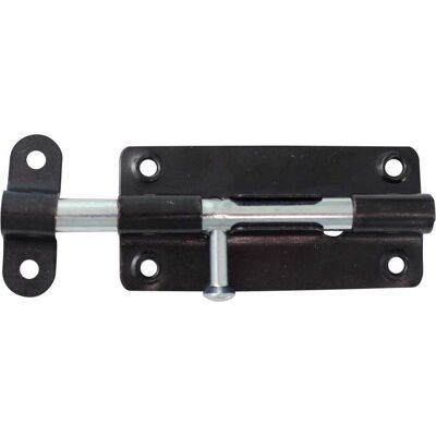Tecnomat CATENACCIO A CANNONE 100 mm ACCIAIO ZINCATO NERO Tecnomat CATENACCIO A CANNONE 100 mm ACCIAIO ZINCATO NERO