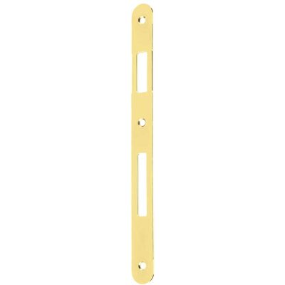 Bonaiti INCONTRO PER SERRATURA OTTONATO INTERASSE 90 mm FRONTE 22 mm BORDO TONDO Bonaiti INCONTRO PER SERRATURA OTTONATO INTERASSE 90 mm FRONTE 22 mm BORDO TONDO
