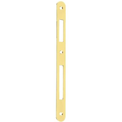 Bonaiti INCONTRO PER SERRATURA OTTONATO INTERASSE 90 mm FRONTE 18 mm BORDO TONDO Bonaiti INCONTRO PER SERRATURA OTTONATO INTERASSE 90 mm FRONTE 18 mm BORDO TONDO