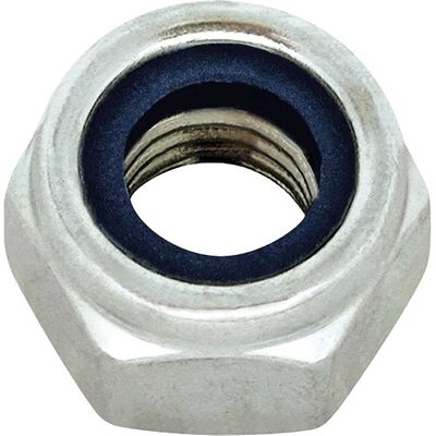 Friulsider - Dadi Esagonali Autobloccanti M12 - 500 pezzi - Zincato bianco - Lock nuts Friulsider - Dadi Esagonali Autobloccanti M12 - 500 pezzi - Zincato bianco - Lock nuts