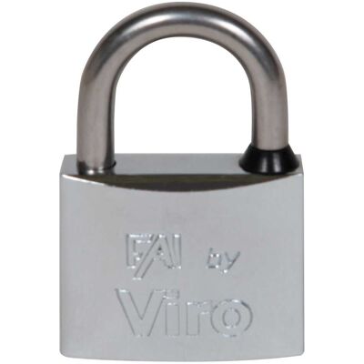 Fai_by_viro LUCCHETTO FAI RETTANGOLARE 30 mm IN ACCIAIO INOX Fai_by_viro LUCCHETTO FAI RETTANGOLARE 30 mm IN ACCIAIO INOX