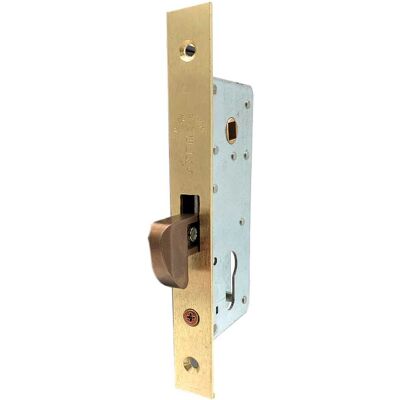 Tecnomat SERRATURA WELKA INFILARE A GANCIO E30 mm Q8 FORO YALE BORDO QUADRO F22 mm OTTONE Tecnomat SERRATURA WELKA INFILARE A GANCIO E30 mm Q8 FORO YALE BORDO QUADRO F22 mm OTTONE