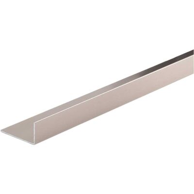 Profilo angolare in alluminio Bricoman - 30x15x1 mm - 1 m - Ramato Spazzolato Profilo angolare in alluminio Bricoman - 30x15x1 mm - 1 m - Ramato Spazzolato