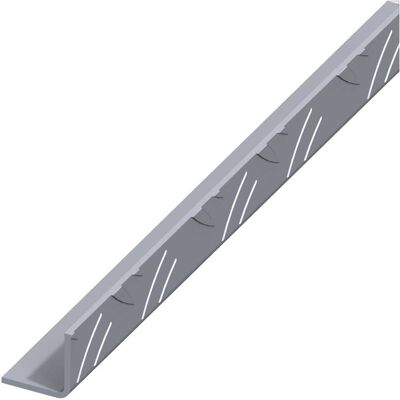 Profilo in Alluminio Alfer - 23,5x23,5x2mm - 1m - Finitura Naturale Profilo in Alluminio Alfer - 23,5x23,5x2mm - 1m - Finitura Naturale