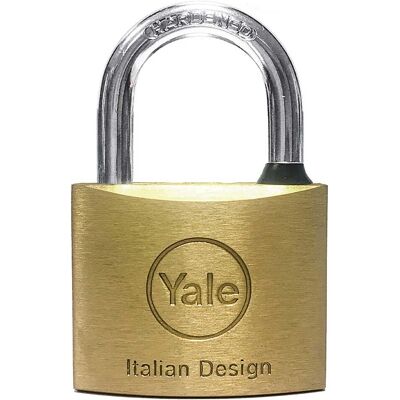 Yale LUCCHETTO 30 mm ARCO STANDARD 15,70 mm IN ACCIAIO CORPO OTTONE Yale LUCCHETTO 30 mm ARCO STANDARD 15,70 mm IN ACCIAIO CORPO OTTONE