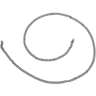 Tecnomat CATENA MAGLIA RITORTA GOURMETTE 50 m Ø 1,2 mm ACCIAIO NICHELATO PORTATA 2 kg VML Tecnomat CATENA MAGLIA RITORTA GOURMETTE 50 m Ø 1,2 mm ACCIAIO NICHELATO PORTATA 2 kg VML