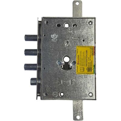 Securemme SERRATURA APPLICARE SECURTINA CILINDRO 37 mm E73 mm 3 PISTONI AMBIDESTRA Securemme SERRATURA APPLICARE SECURTINA CILINDRO 37 mm E73 mm 3 PISTONI AMBIDESTRA
