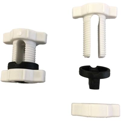 Tecnomat BLOCK FIX PER CORDE STENDERE 2 PEZZI Tecnomat BLOCK FIX PER CORDE STENDERE 2 PEZZI
