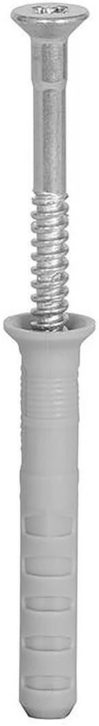 FISCHER Tasselli Nylon Prolungati  N 6x40/7 Mm P 100 Pezzi Bordo Largo Con Vite FISCHER Tasselli Nylon Prolungati  N 6x40/7 Mm P 100 Pezzi Bordo Largo Con Vite