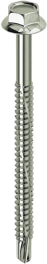 MUSTAD Viti Esagonali Kovervit Dx Perforanti Ke10 6,3x30 Mm 200 Pezzi Chromiting® MUSTAD Viti Esagonali Kovervit Dx Perforanti Ke10 6,3x30 Mm 200 Pezzi Chromiting®