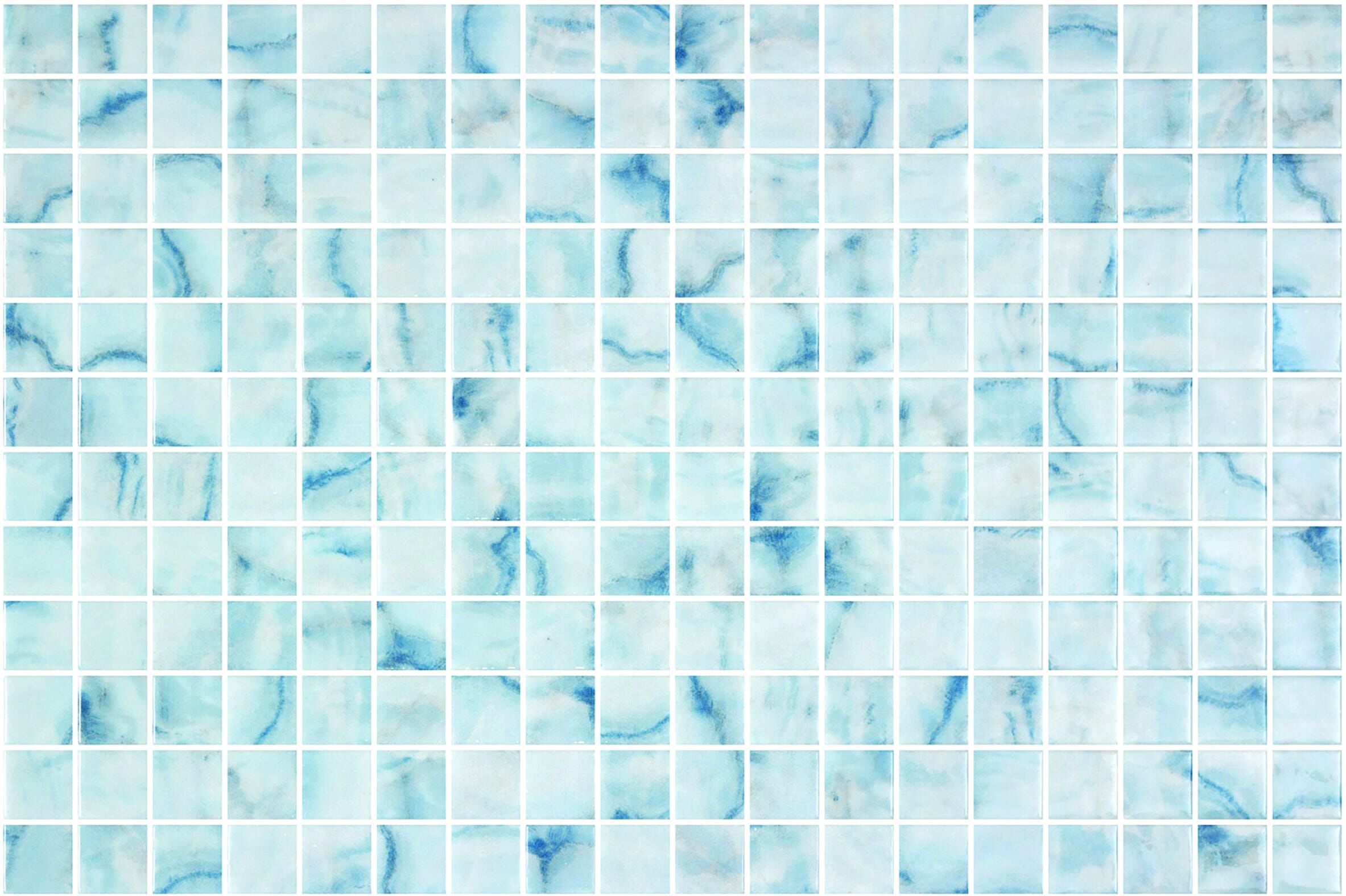 Mosaico Maureen 31,2x47 Cm Tessere 2,5x2,5 Cm Pasta Di Vetro Mosaico Maureen 31,2x47 Cm Tessere 2,5x2,5 Cm Pasta Di Vetro